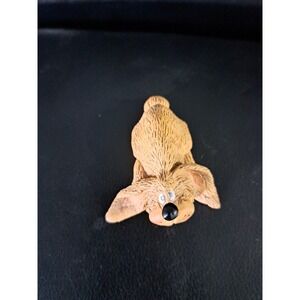 Vtg Russ Critter Factory Bunny Rabbit Floppy Lop Ears Figurine Kathleen Kelly